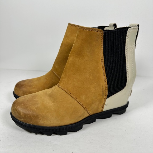 Sorel Joan of Arctic Chelsea Wedge II Camel Brown Size 8.5 - Picture 6 of 14